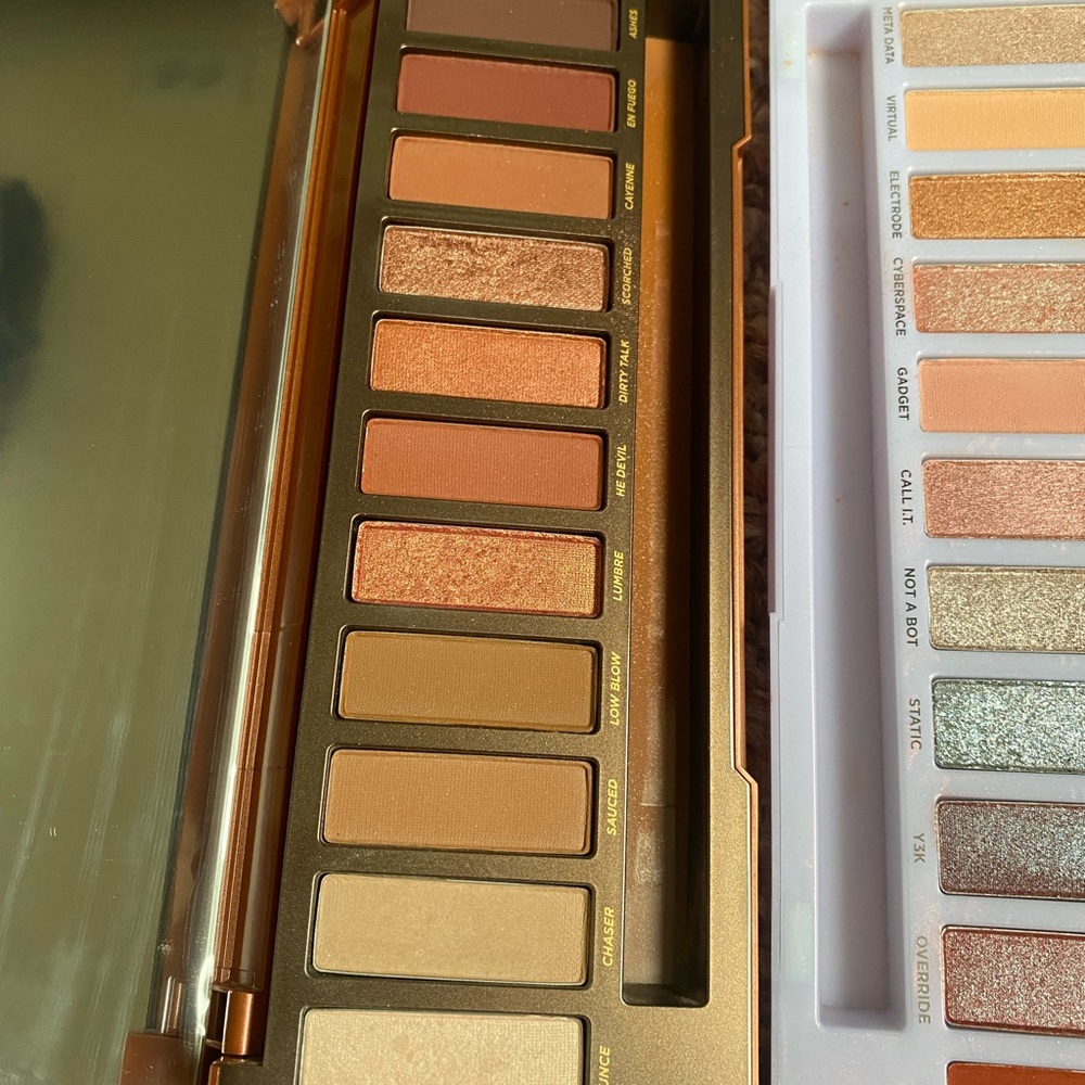 Urban Decay Naked Heat, Naked Cyber, Tarte Juicy Eyeshadow Palette - Picture 8 of 11